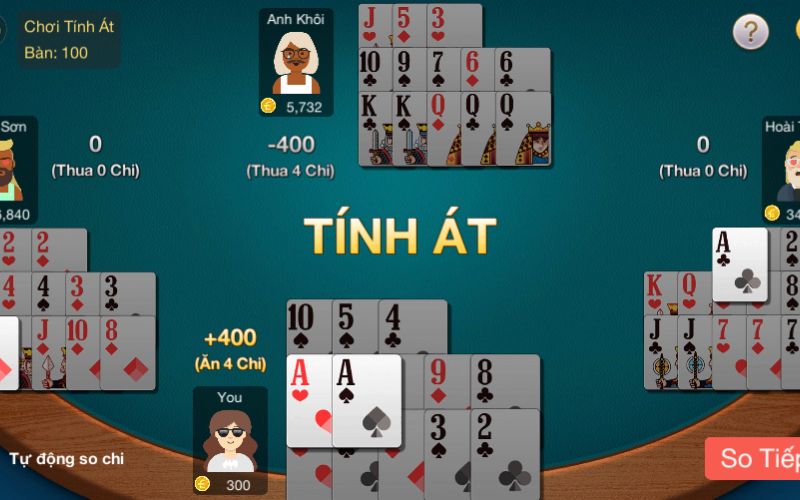 Cách xếp chi Mậu Binh hợp lý cho người mới