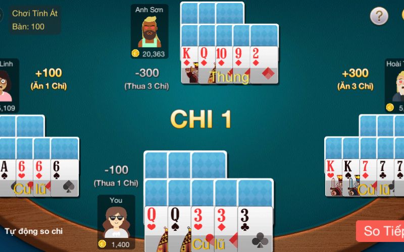 Kinh nghiệm áp dụng cách xếp chi Mậu Binh