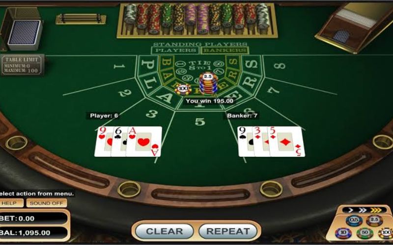 Kinh nghiệm chọn bàn Baccarat online