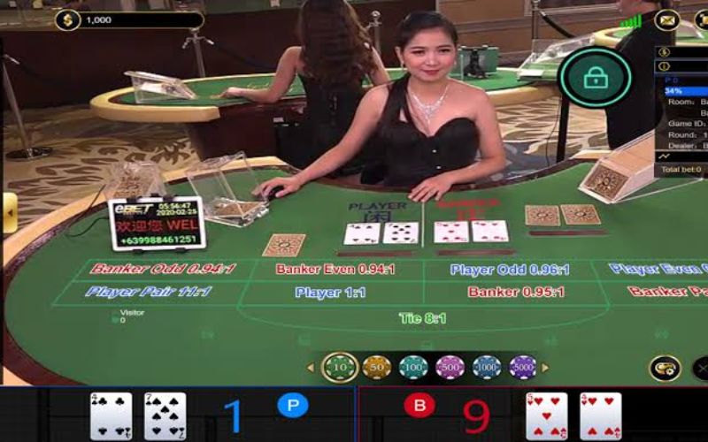 Hướng dẫn cách chọn bàn Baccarat online