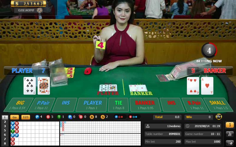 Bí quyết lựa chọn bàn Baccarat online
