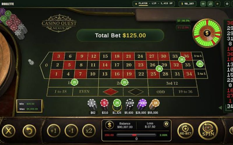 Kinh nghiệm lựa chọn cửa Roulette online