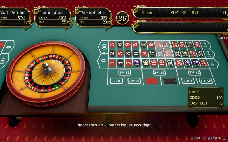 Phân tích các cửa cược trong Roulette
