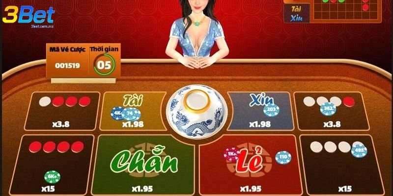 Luật chơi cơ bản và các cửa cược phổ biến trong xóc đĩa 3BET